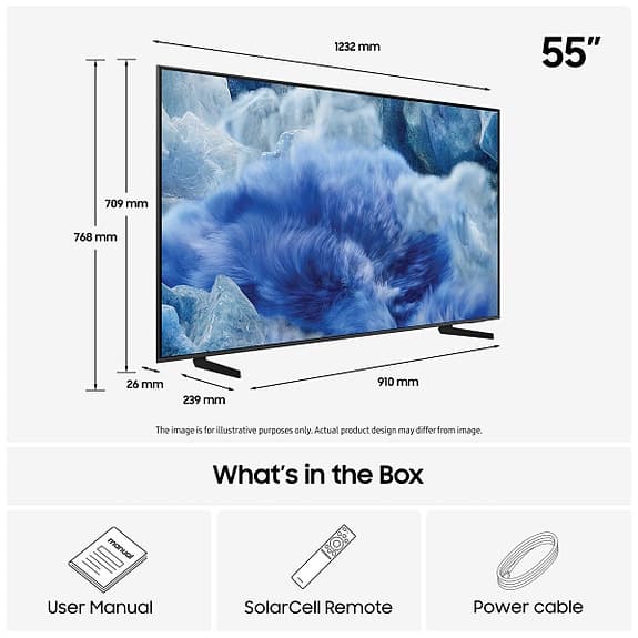 Samsung Q8F QLED TV 55 tum - Helt ny i kartongen med garanti