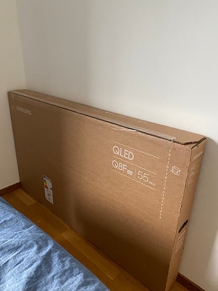 Samsung Q8F QLED TV 55 tum - Helt ny i kartongen med garanti