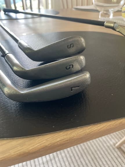 Golfklubbor set järn, driver och putter
