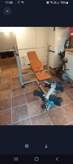 Träningsbänk