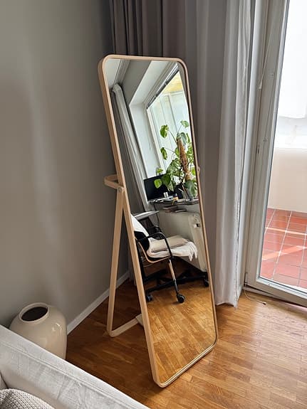 IKORNNES spegel från IKEA, 51,6x165,9 cm