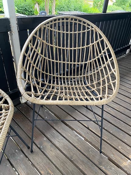 Trädgårdsstolar från Mio – 2 st