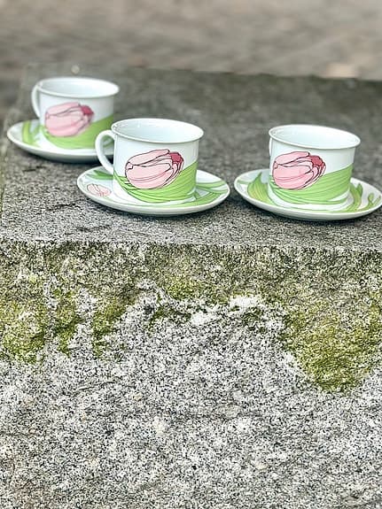 Ikea herrgården 3 tekoppar Marguerite Walfridson