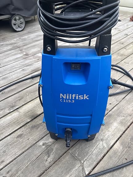 Nilfisk C 115.3 högtrycksspruta tvätt blå