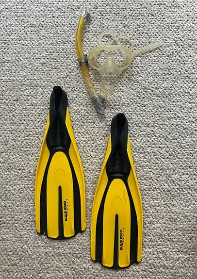 Mares dykfenor med snorkel och cyklop