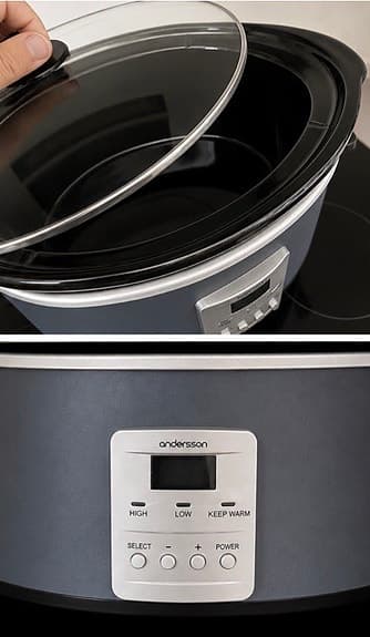 Andersson Slow Cooker – digital, mycket fint skick