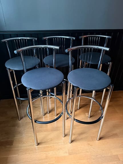 5 st Calligaris Cerchio CS/70 barstolar
