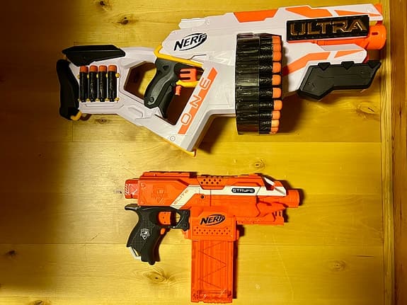 Stort nerf samling