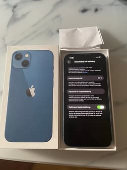 iPhone 13 128 GB blå