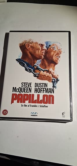 Klassiska DVD-filmer: Papillon + Omen III (Oöppnade i plast)
