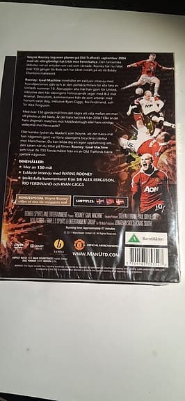 Wayne Rooney – Goal Machine (DVD) – Helt ny/Inplastad!