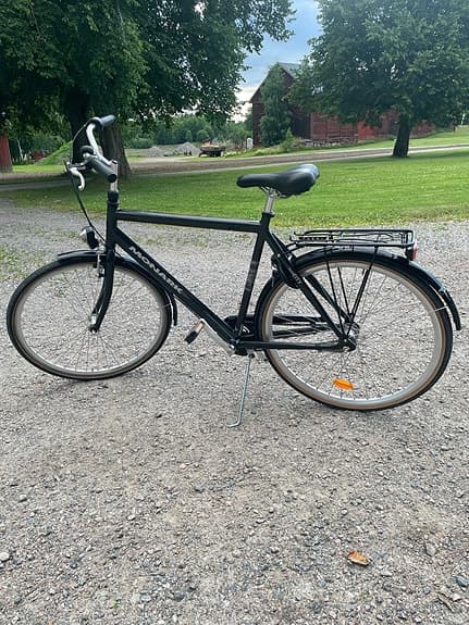 Monark herrcykel stadscykel XL 28" svart