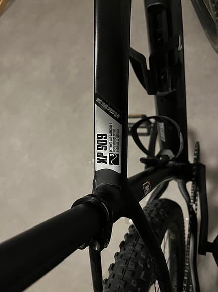 Superior XP 909 mountainbike, M, matt svart
