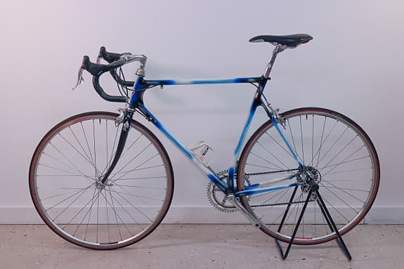 Géliano Aero cykel med Campagnolo komponenter & Columbus specialformade SLX rör.