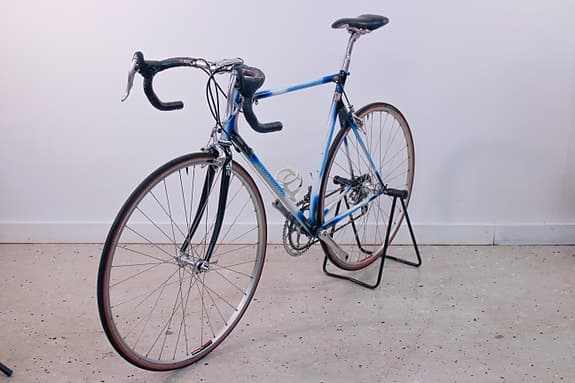 Géliano Aero cykel med Campagnolo komponenter & Columbus specialformade SLX rör.