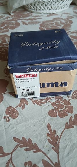 Okuma Integrity 1,  flugrulle  klass 5/6, helt ny i kartong