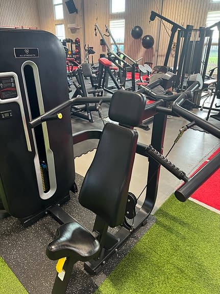 Gymmaskin axelpress