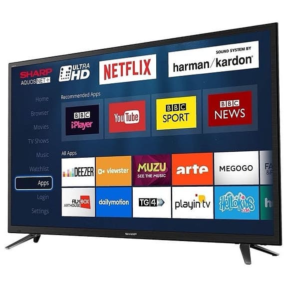 Sharp 65 Tum 4K UHD Smart Tv Wifi, YouTube, Netflix mm