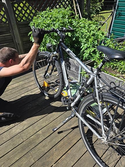 Herrcykel använd max 1 tim