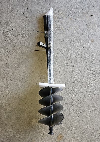 Jordborr Auger 3 spiraler 180mm