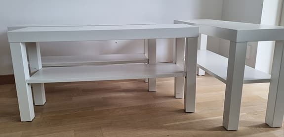 IKEA Vit Lack soffbord