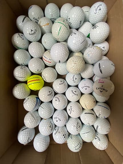 187st golfbollar av de bästa märken