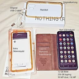 Nothing Phone (2) 12/256 GB – mycket gott skick | komplett