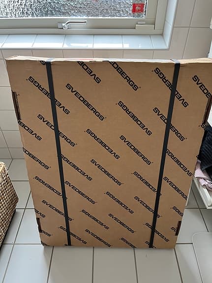 Badrumsspegel Svedbergs Tived LED, 55 cm – Helt oanvänd