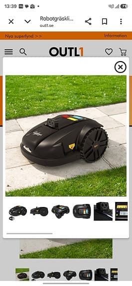 Lyfco E1820-2 Robotgräsklippare