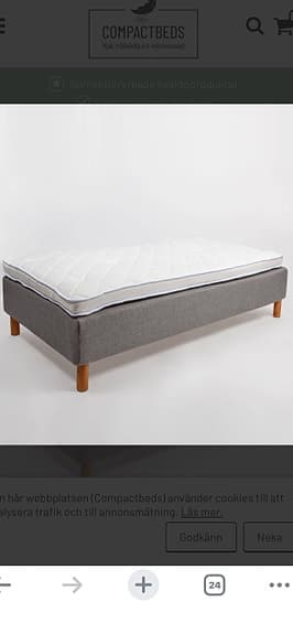 Compacts beds säng