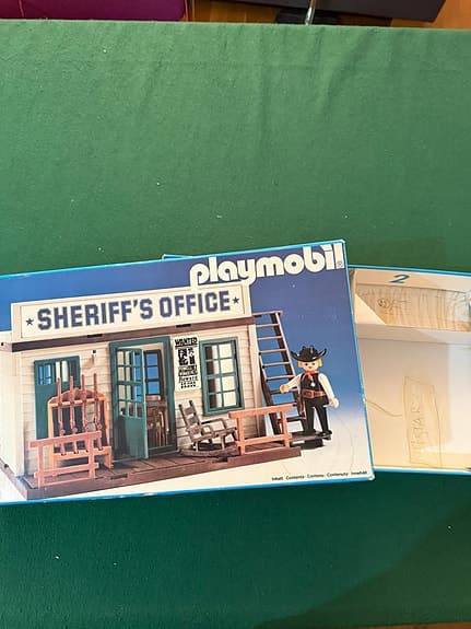Stor samling Playmobil riddarborg, skepp, sheriffkontor  etc+ figurer o delar