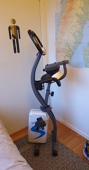Motionscykel Skandika Foldaway - fint skick!