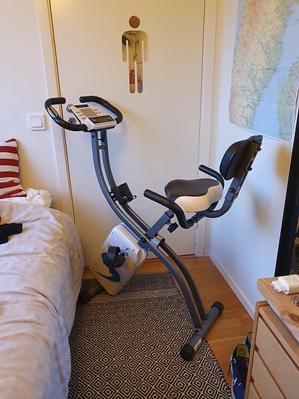Motionscykel Skandika Foldaway - fint skick!