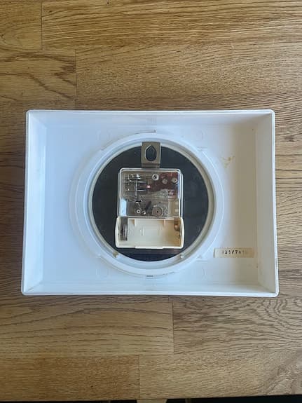 Junghans ATO-MAT Electronic väggklocka – West Germany, retro 70-tal