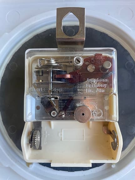 Junghans ATO-MAT Electronic väggklocka – West Germany, retro 70-tal