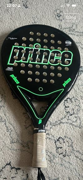 Prince padelracket svart/grön