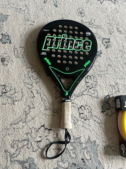 Prince padelracket svart/grön