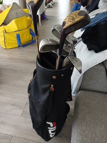 Golfset Dam Fila golfbag