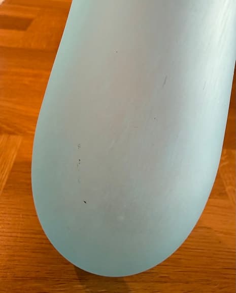 Gunnel Sahlin - Kosta Boda - ljusblå vas - glas
