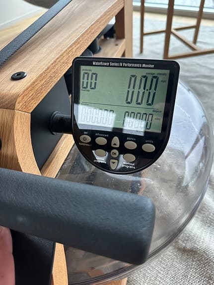 WaterRower roddmaskin trä med vattenmotstånd