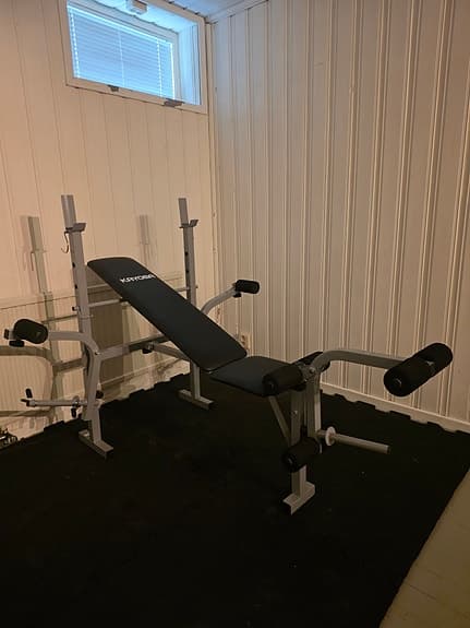 Helt ny Träningsbänk