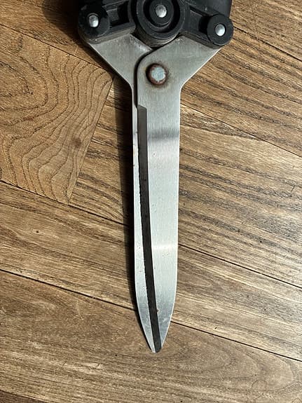 Fiskars häcksax svart/orange