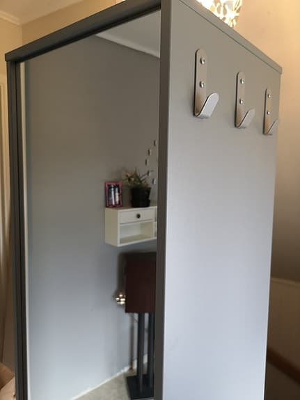 Förvaringsskåp och terrarium