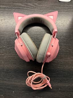 Razer Kraken Kitty rosa headset – RGB & fungerande mikrofon