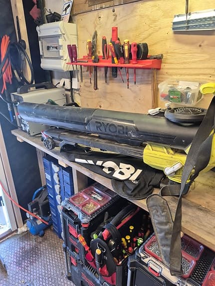 Ryobi lövblås/lövsug 3000W