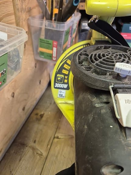 Ryobi lövblås/lövsug 3000W