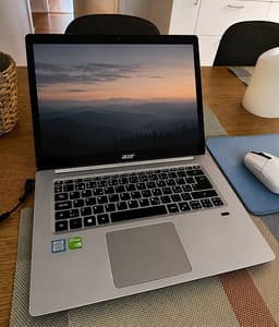Acer Swift 3 14” laptop - i7 / SSD