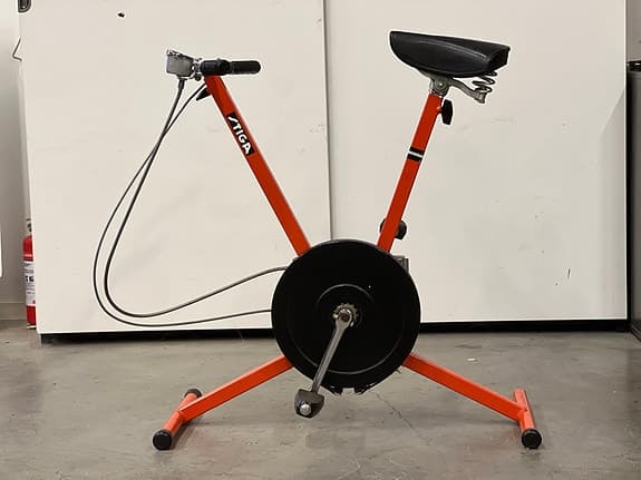 Stiga motionscykel orange