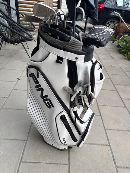 Ping DLX vagnbag vit