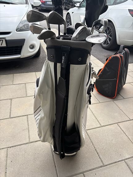 Ping DLX vagnbag vit